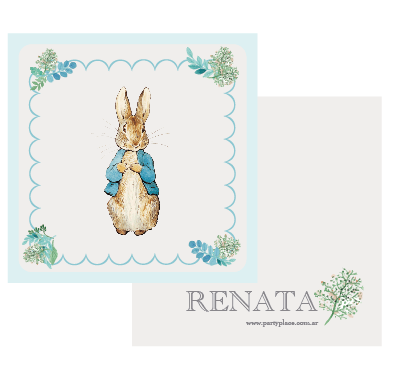 Posavasos Peter Rabbit rev. 6u Pers
